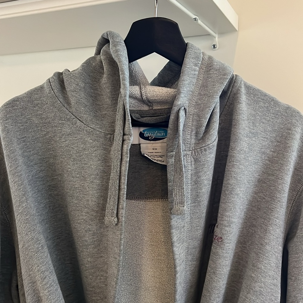Hoodie Robe French Terry - Picture 2 of 5